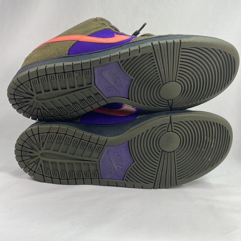 Nike Dunk Low Pro SB Medium Olive Atomic - Picture 6 of 6